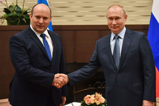 İsrailin baş naziri Moskvada Putinlə görüşdü