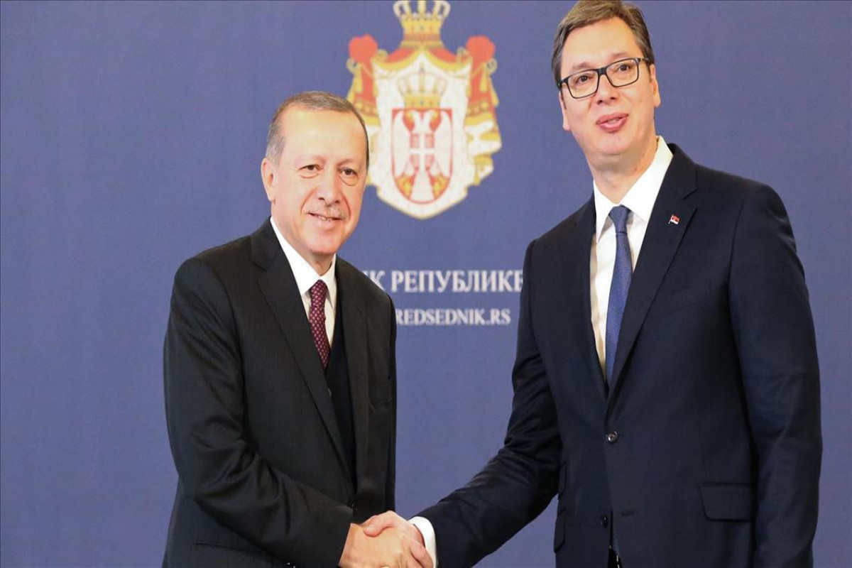 Ərdoğan Serbiya prezidenti ilə Ukrayna məsələsini müzakirə etdi