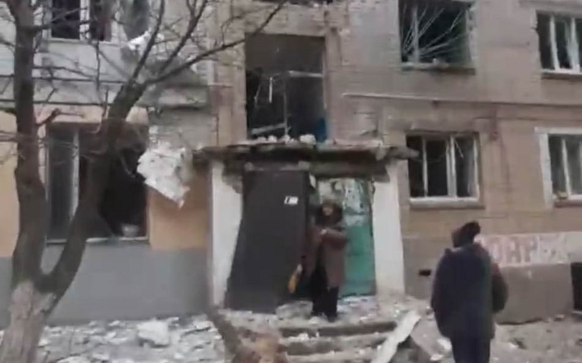 Ukraynada azərbaycanlıların sıx yaşadığı məhəllə "Qrad" atəşinə tutuldu