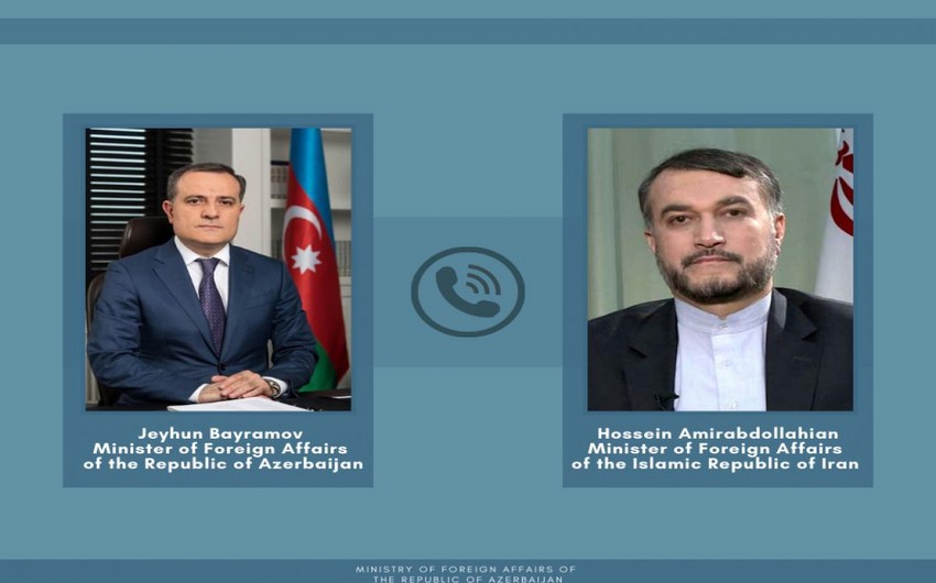 Azərbaycan və İran XİN başçıları arasında telefon danışığı oldu