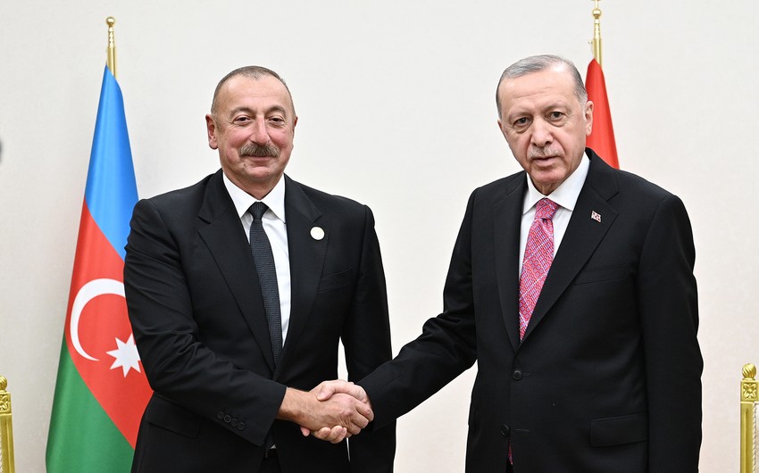 Ərdoğan Azərbaycan Prezidentinin Türkiyəyə səfərindən danışdı