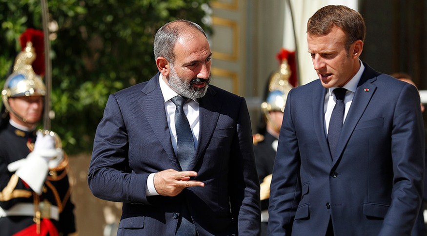 Paşinyan və Makron Qarabağı müzakirə ediblər