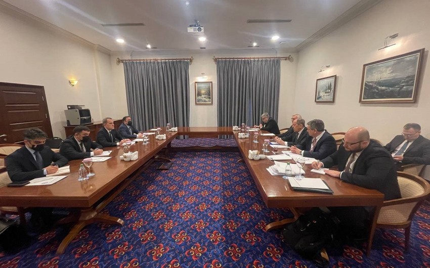 Antalyada Azərbaycan və Rusiya xarici işlər nazirlərinin görüşü baş tutdu