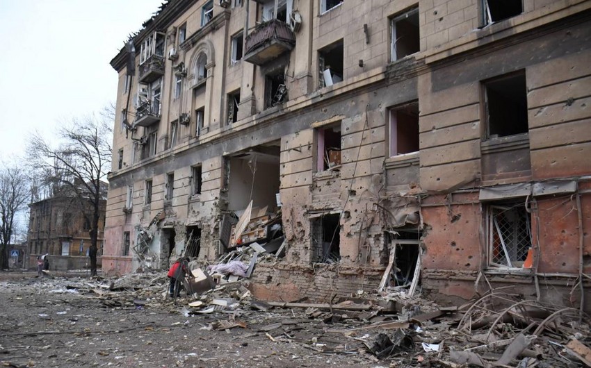 Müharibənin Ukraynaya vurduğu ziyan 100 milyard dolları ötdü