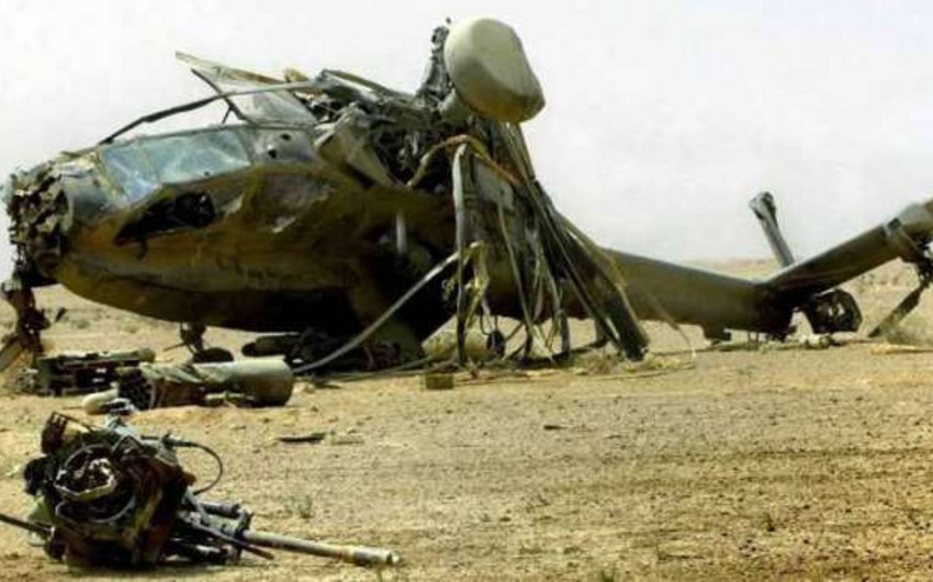 Ukraynanın Xerson vilayətində Rusiyanın iki helikopteri vuruldu