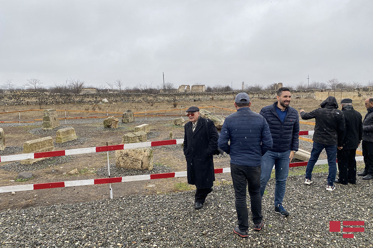 Xarici jurnalistlər Füzuli, Şuşa və Ağdamda səfərdə olublar - FOTO