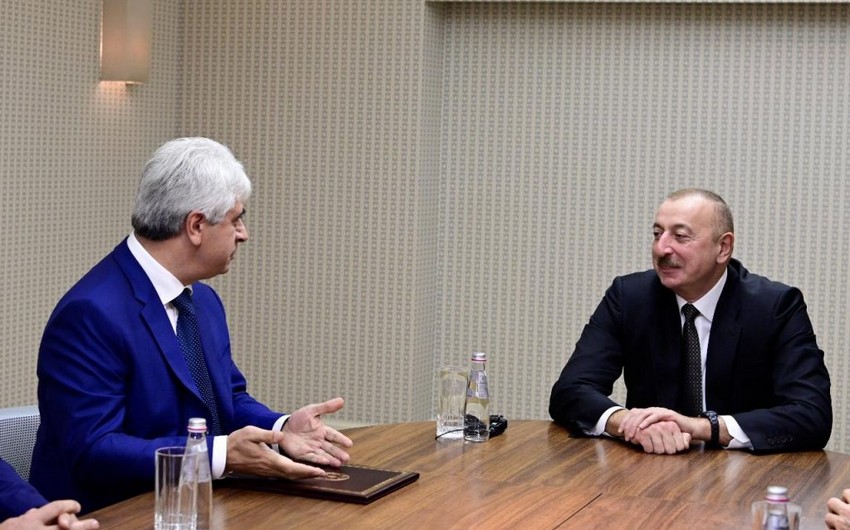 Prezident onu “Dostluq” ordeni ilə təltif etdi