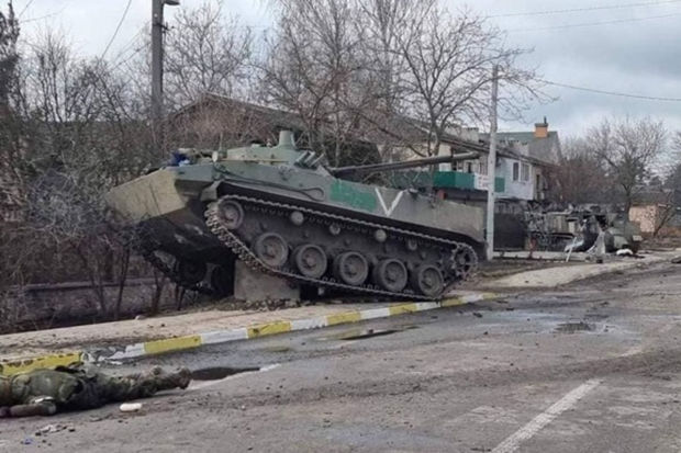 Ukrayna ordusu: “Rusiya qoşunlarının 40 faizi məhv edilib”