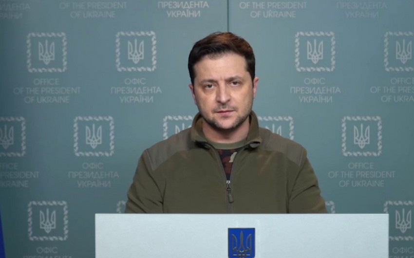 Zelenski: "Mənim indi sizin köməyinizə ehtiyacım var"