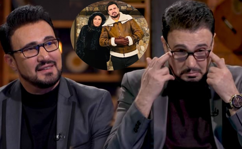 Həyat yoldaşından ayrı qalan Nadir ağladı - Foto