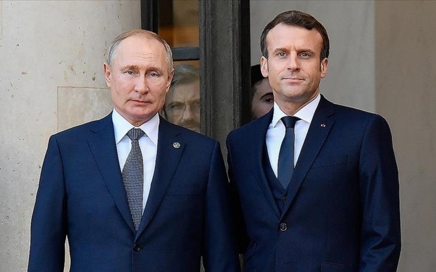 Putin Makronla telefonla danışdı