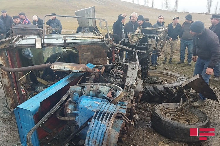 Ağcabədidə ağır qəza, 2 nəfər öldü - FOTO