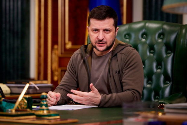 Zelenski: Mənə dedilər ki, 3 gün ərzində Ukraynanı tərk et