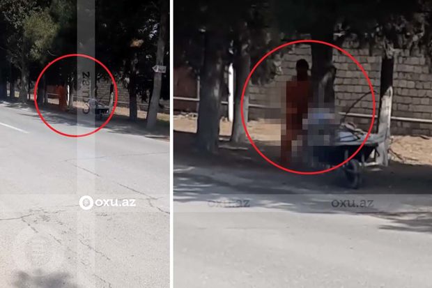 Bakıda dəhşətli olay: Kişi gənc qıza qarşı əxlaqsız hərəkət etdi - VİDEO