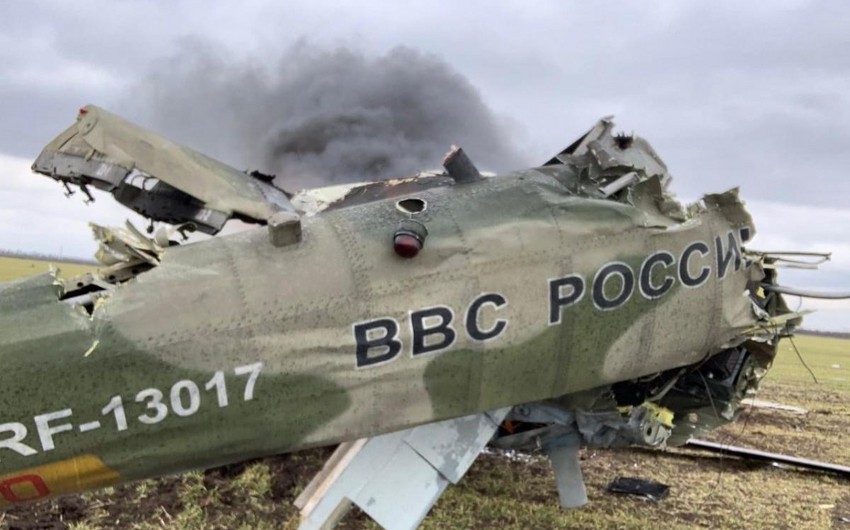 Ukrayna MN: "Son sutkada Rusiyanın 4 təyyarəsi, bir helikopteri məhv edilib"