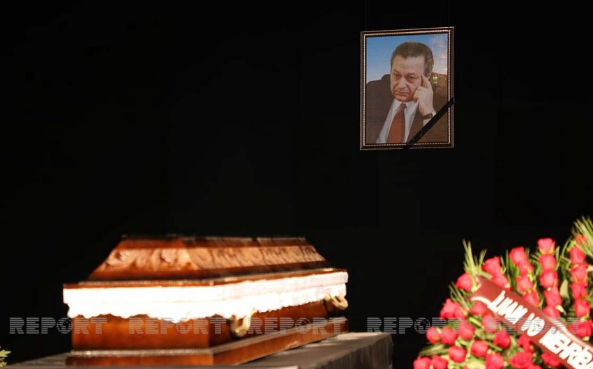 Ayaz Mütəllibovla vida mərasimi başlayır - FOTOLAR