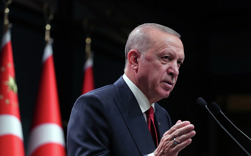 Ərdoğan: “Erməni silahlı dəstələri Azərbaycan ərazisindən tamamilə çıxarılmalıdır”