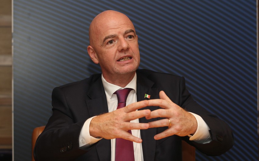 İnfantino 3-cü dəfə FIFA prezidentliyinə namizədliyini verəcək