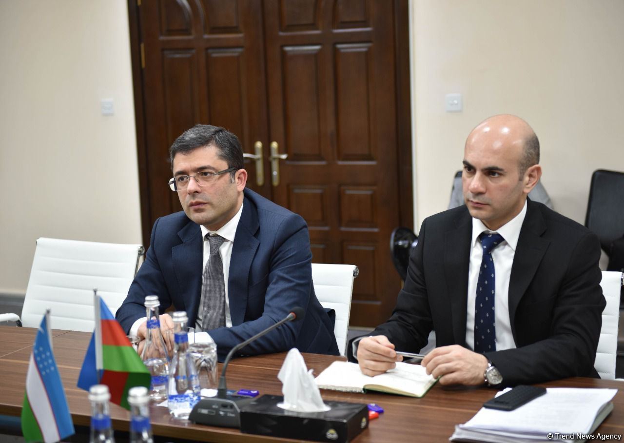 MEDİA-da Özbəkistanın Milli İnformasiya Agentliyinin rəhbərliyi ilə görüş keçirildi - FOTO