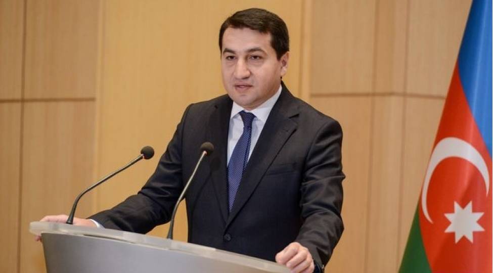 Hikmət Hacıyev: "Ermənistan Azərbaycana qarşı ərazi iddialarına son qoymalıdır"