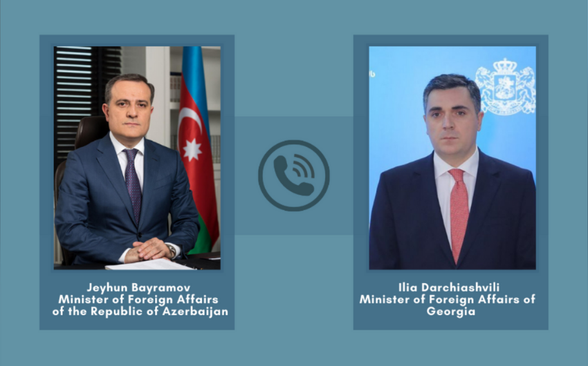 Azərbaycan və Gürcüstan XİN rəhbərləri arasında telefon danışığı oldu