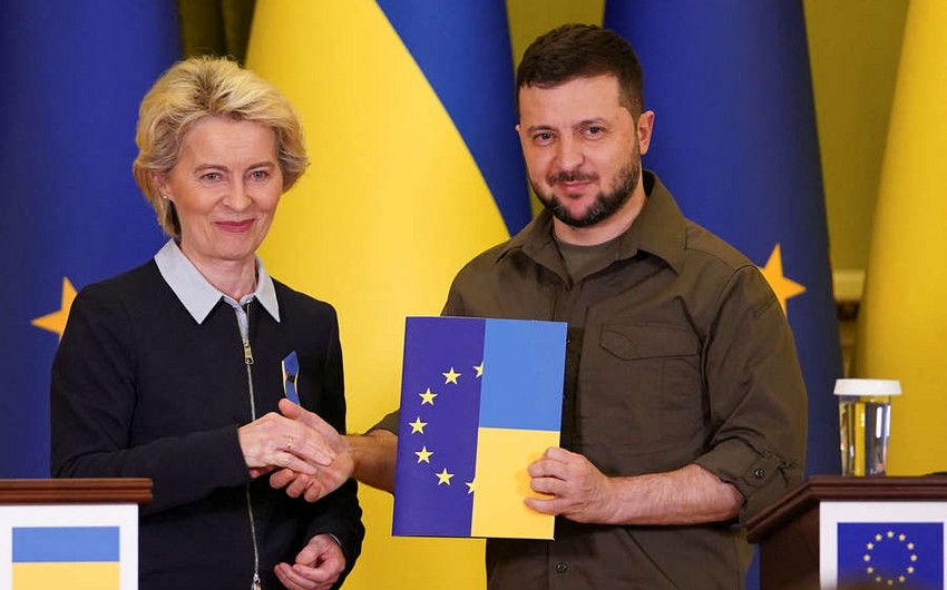 Ukrayna Prezidentinə Aİ-yə üzvlüklə bağlı sorğu vərəqəsi verildi