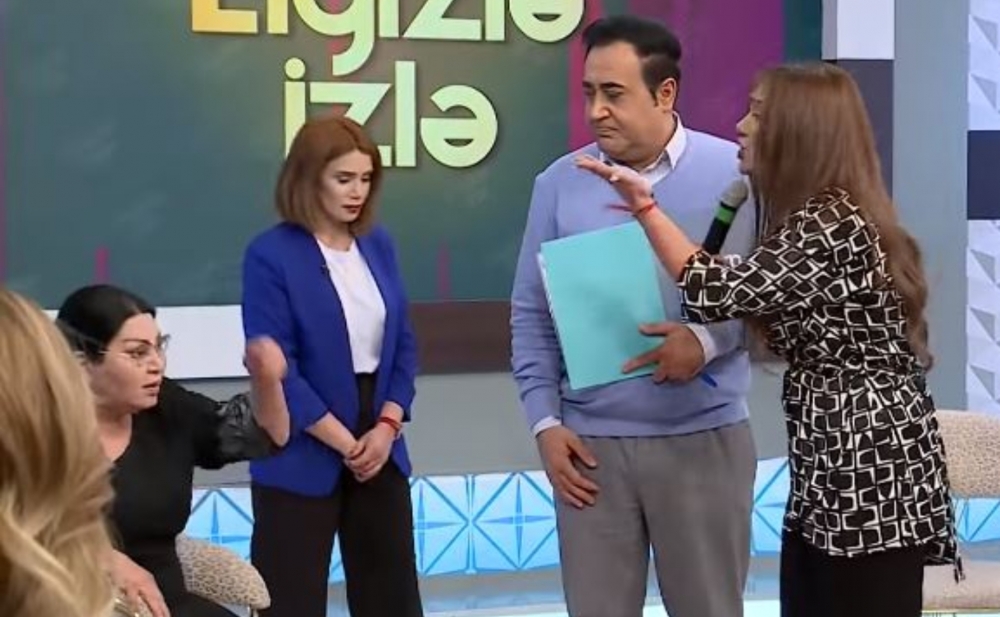 Elgizin verilişində dava düşdü: Şəfiqə Nağıyevə Şəbnəmə görün nə dedi - VİDEO