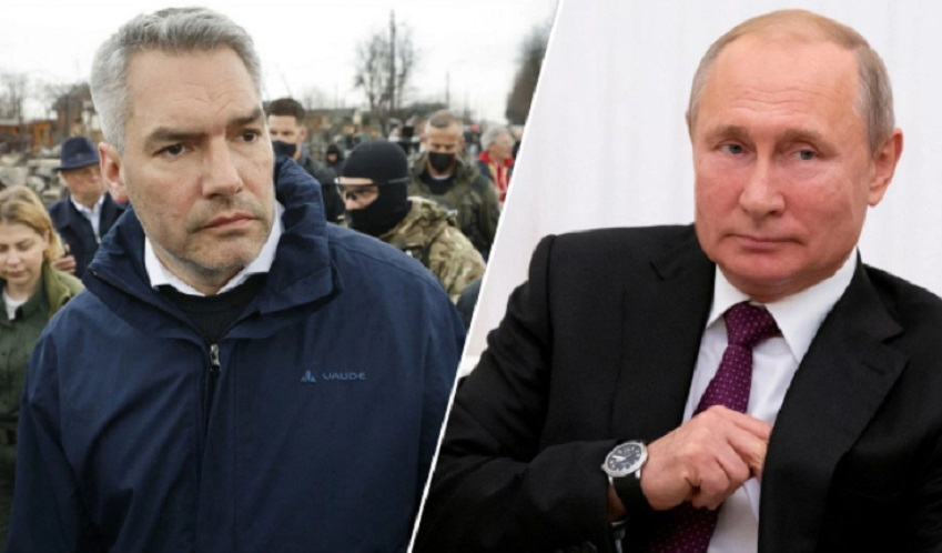 Putin və Nehammer arasındakı görüşdə mübahisə yaranıb