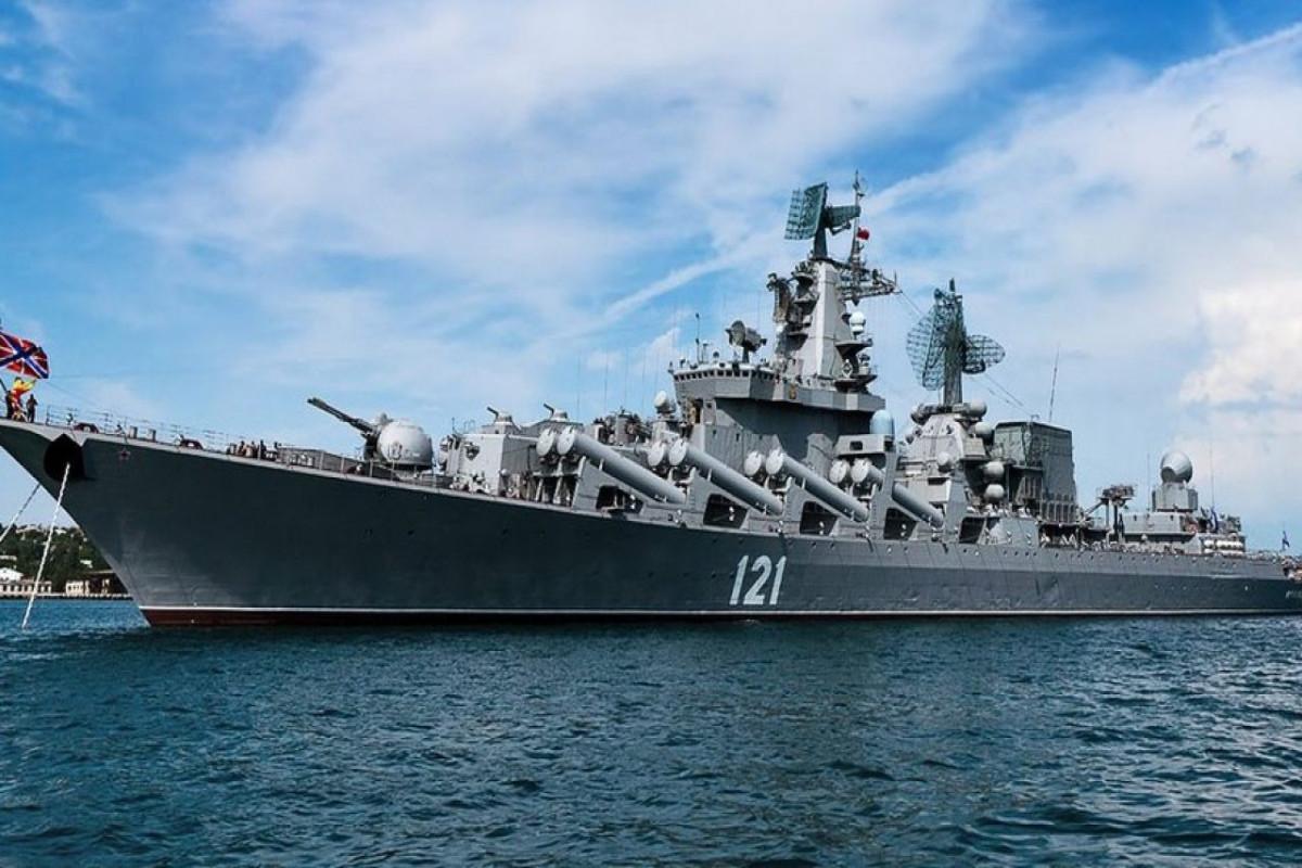 Rusiya etiraf etdi: "Moskva" raket kreyseri batıb