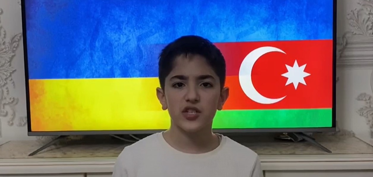 11 yaşlı azərbaycanlı Putinə müraciət etdi: Müharibəni dayandırın - VİDEO