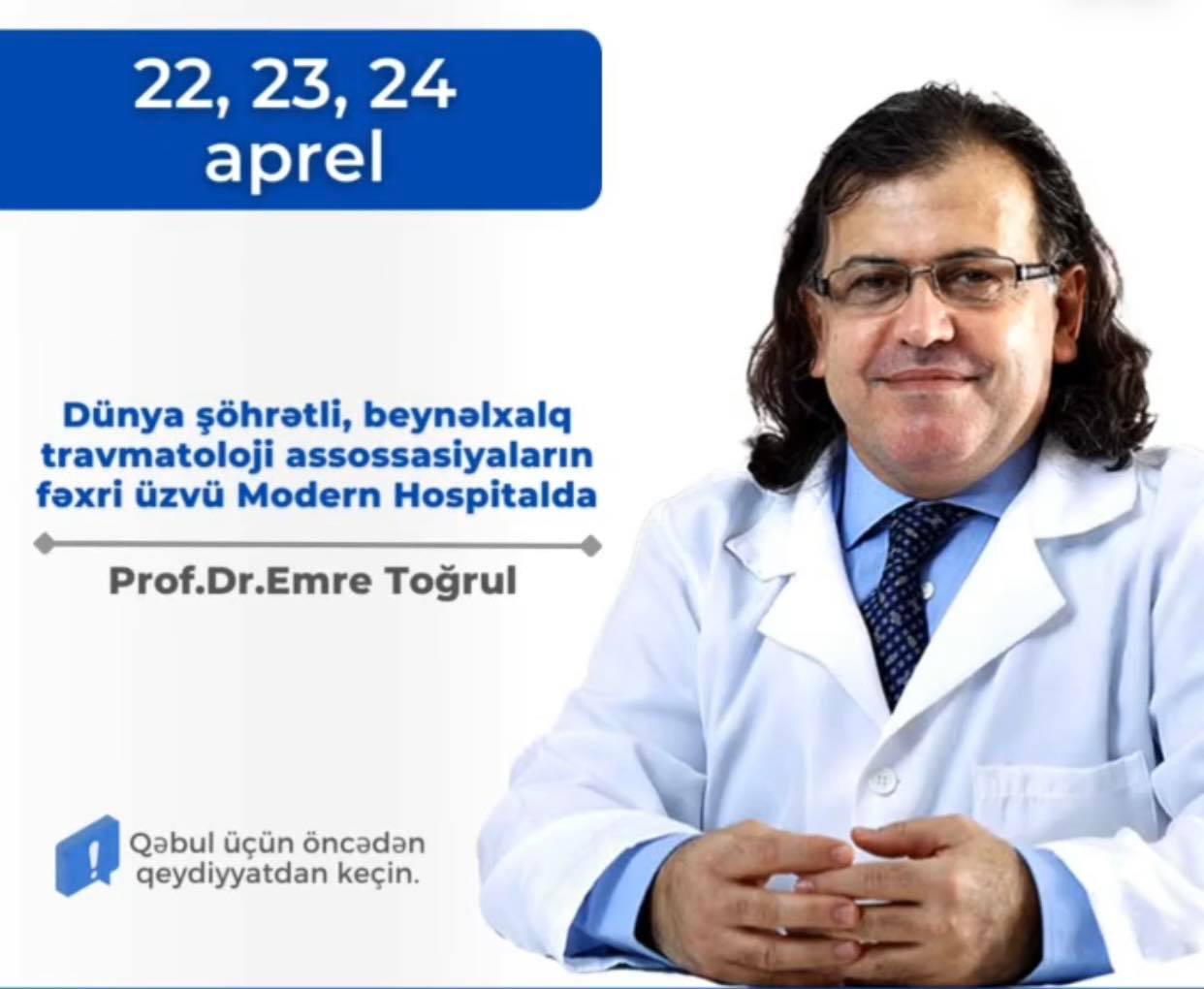 Ortopedik və travmatoloji xəstəlikləri olanların nəzərinə!!! - VİDEO