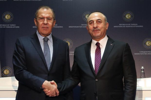 Çavuşoğlu və Lavrov Ukraynadakı vəziyyəti müzakirə etdilər