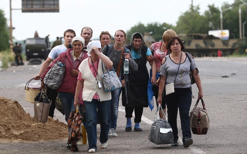 BMT: Ukraynanın 7,7 milyondan çox sakini məcburi köçkünə çevrilib