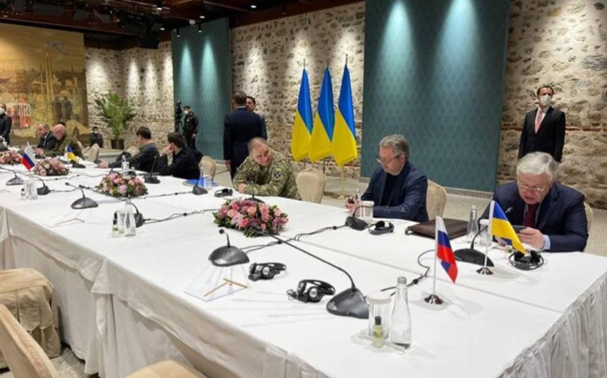 Ukrayna və Rusiya arasında danışıqların növbəti raundu baş tutdu