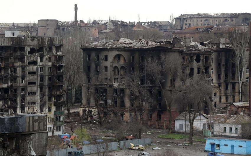 Mariupol şəhərində mühasirədə qalan mülki ukraynalıların sayı məlum oldu