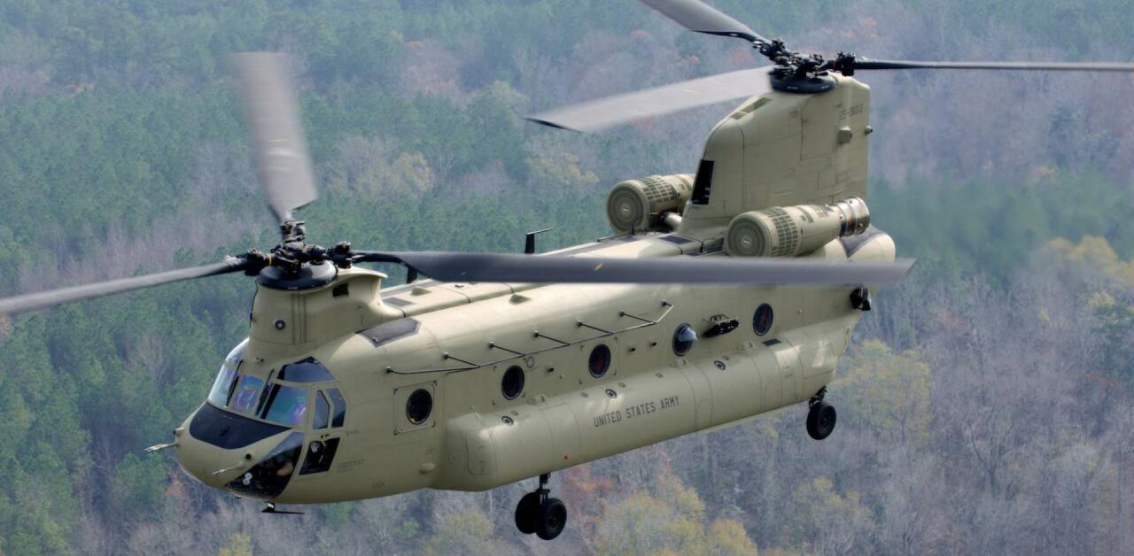 Almaniya 5 milyardlıq 60 "Chinook" helikopteri alacaq