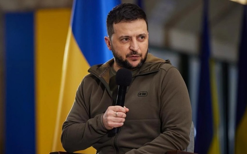 Volodimir Zelenski: “Rusiya Ukraynada dayanmayacaq”
