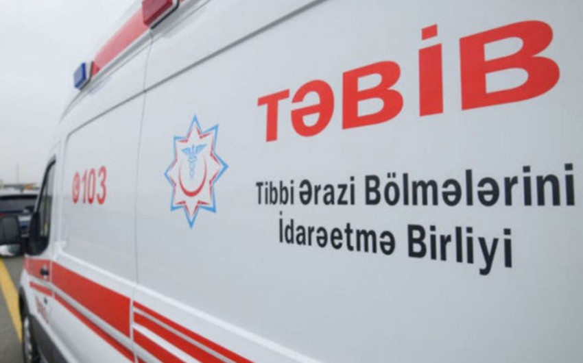 TƏBİB: Yanğınsöndürənin həyati təhlükəsi yoxdur