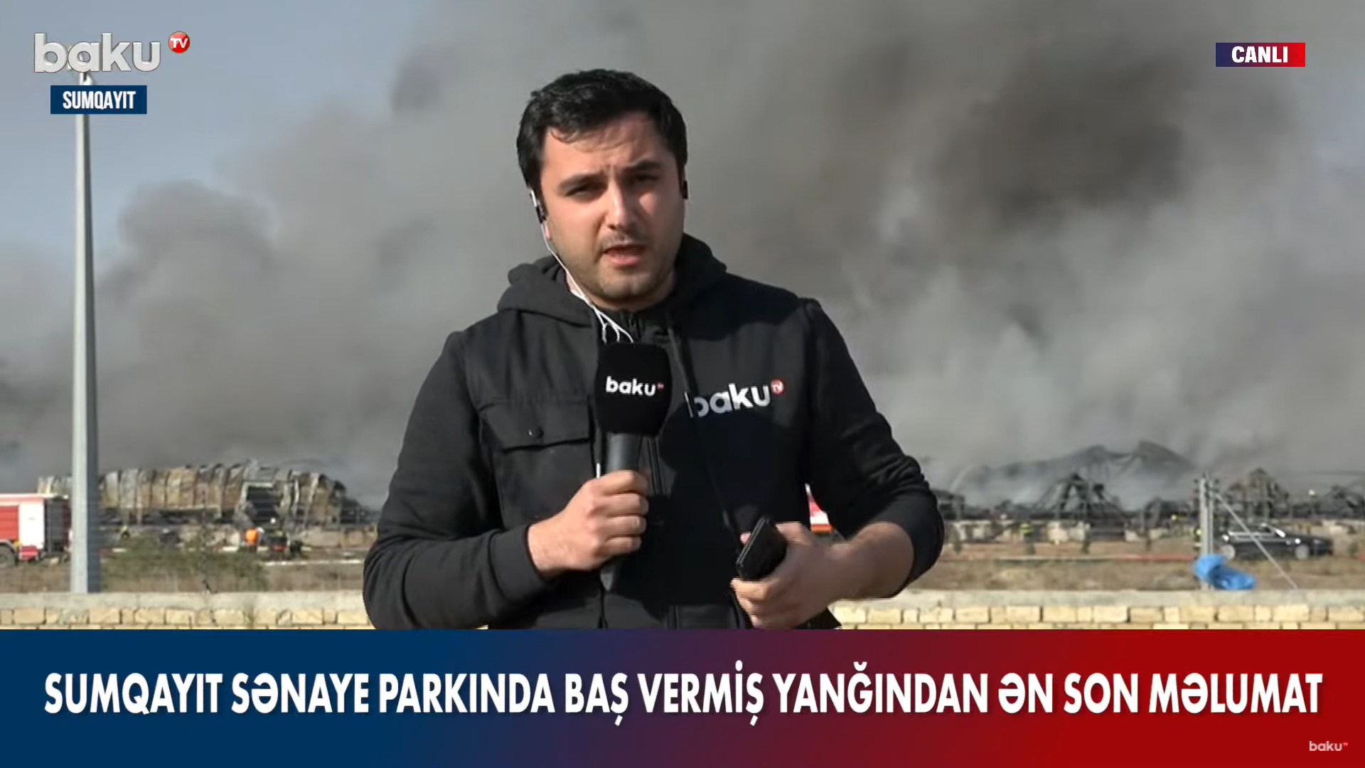 Sumqayıtda baş vermiş dəhşətli yanğından ən son məlumatlar - VİDEO