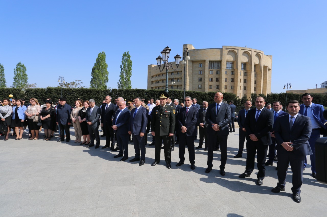 Binəqədi rayonunda yerləşən Zərifə Əliyeva adına istirahət parkında görüş keçirilib - FOTOLAR