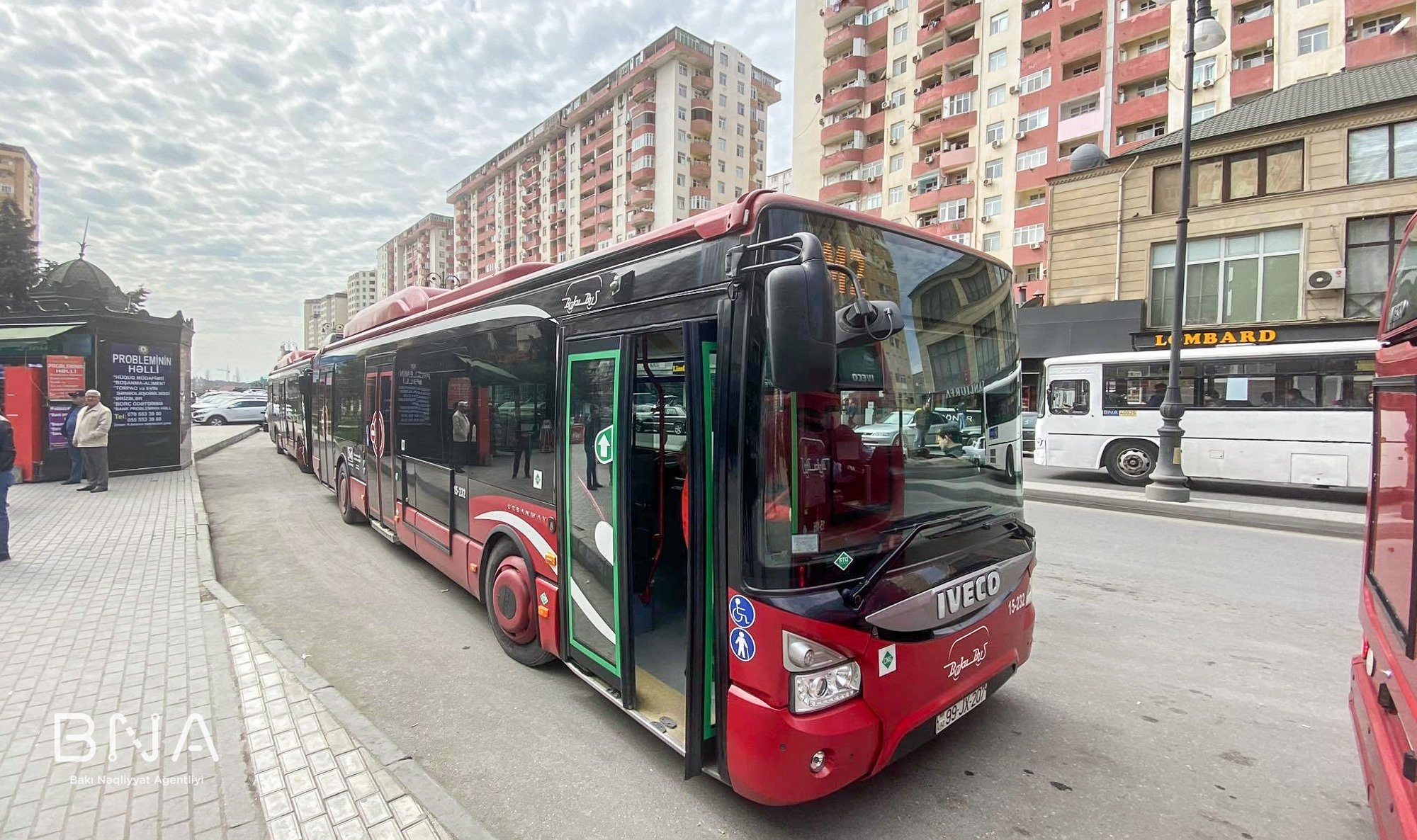 Bakıda bu avtobusların hərəkət sxemi dəyişdirilir