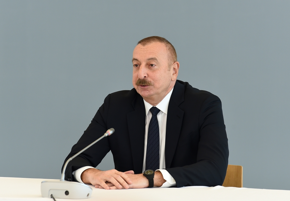İlham Əliyev: “Sülh sazişini imzalamağın vaxtı gəlib”