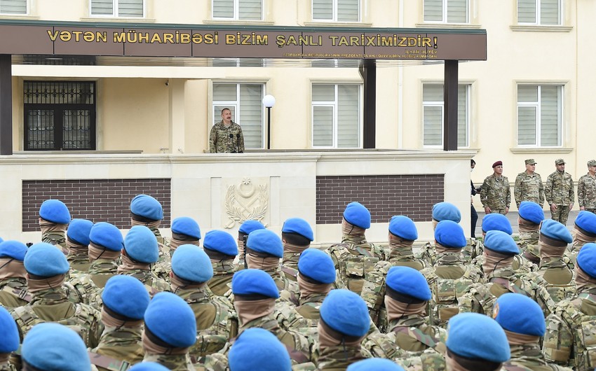 Prezident: "Bu gün Ordumuz müharibə dövründəki ordumuzdan daha da güclüdür"