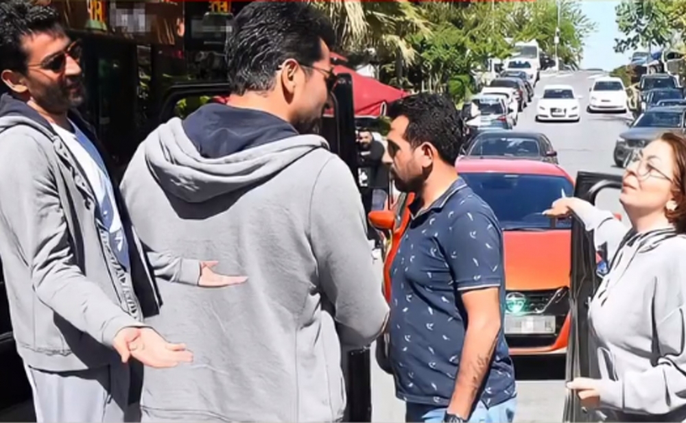 Kənan yolu bağladı, qadın sürücülər etiraz etdi - VİDEO