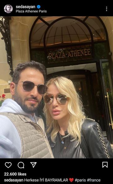 Seda Sayan yeddinci əri ilə bal ayına getdi - FOTO