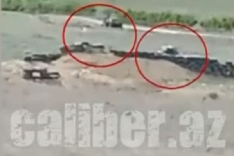 "Caliber”: Erməni yaraqlıları Qarabağda sülhməramlıların gözü qarşısında səngər qazırlar - VİDEO