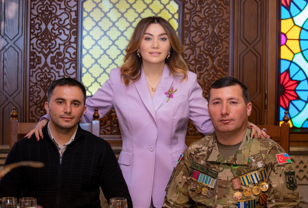 Qürur duyuram ki, oğullarımın sizin kimi cəsur dayıları, əmiləri var' - Ruhi Əliyeva