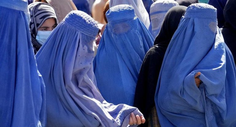 Talibandan qadınlarla bağlı yeni QADAĞA