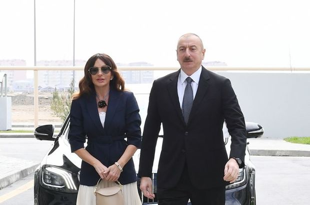 İlham Əliyev Füzulidə Peşə Liseyinin təməlini qoyub