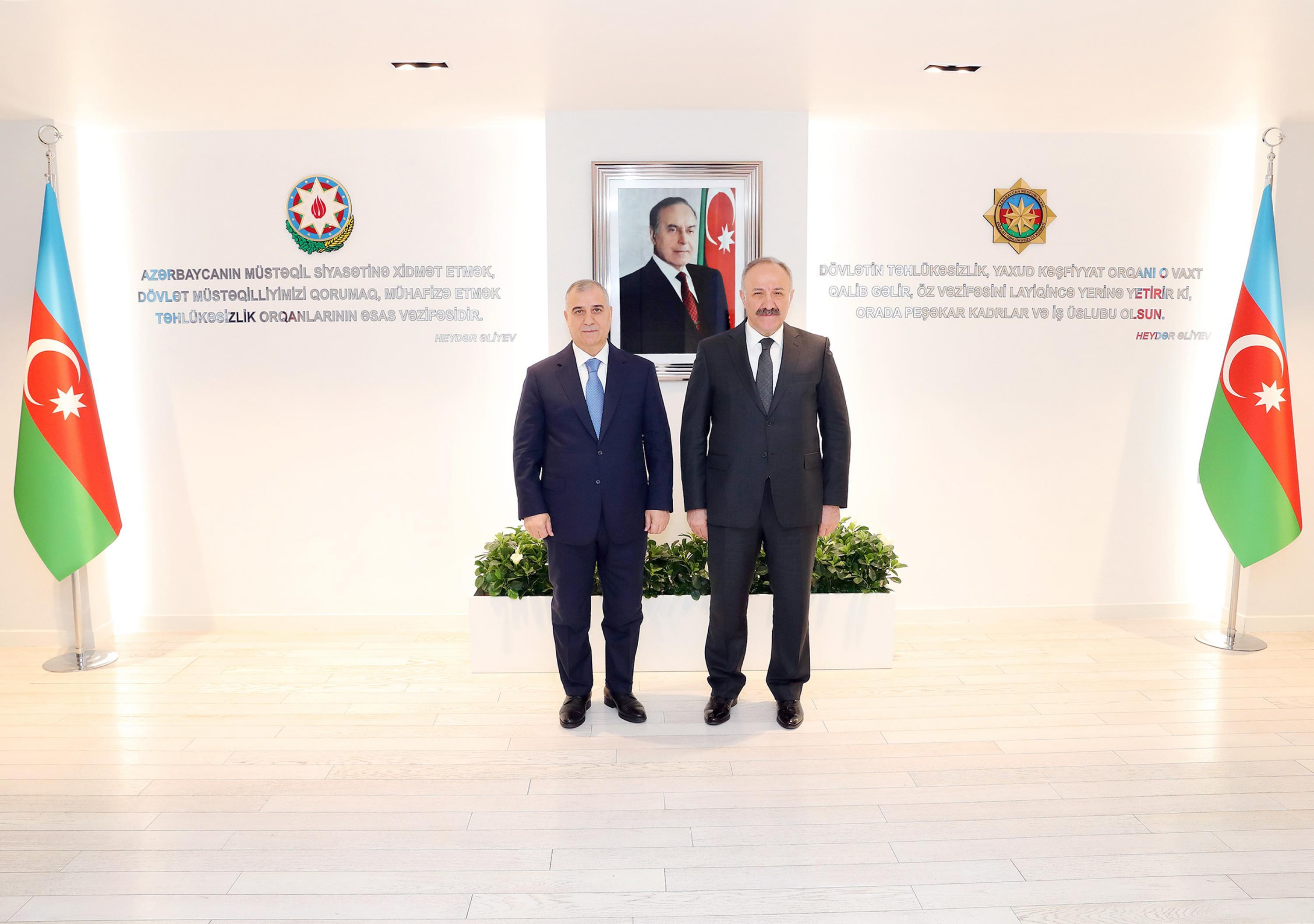 Əli Nağıyev Türkiyə Milli Təhlükəsizlik Şurasının baş katibi ilə görüşdü